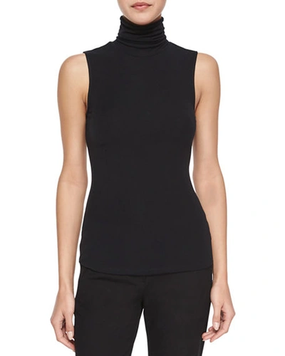 Shop Theory Wendel Sleeveless Knit Top In Black