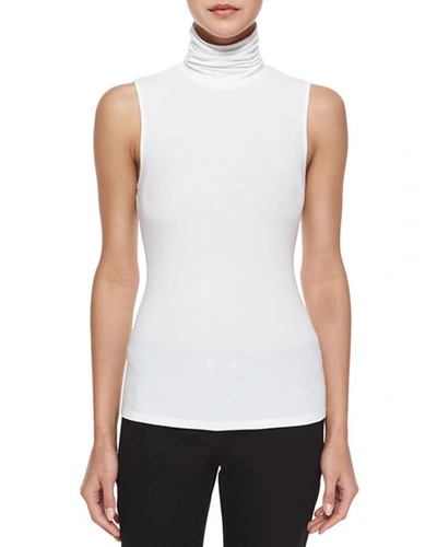 Shop Theory Wendel Sleeveless Knit Top In White