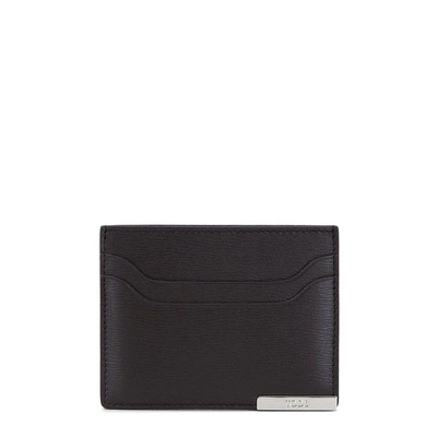 Shop Tod's Cardholder In Leather In Brown