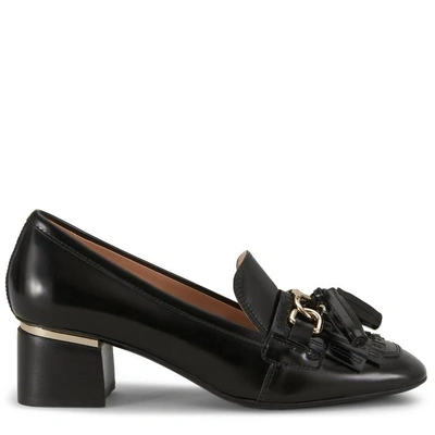 Shop Tod's Leather Pumps In Black