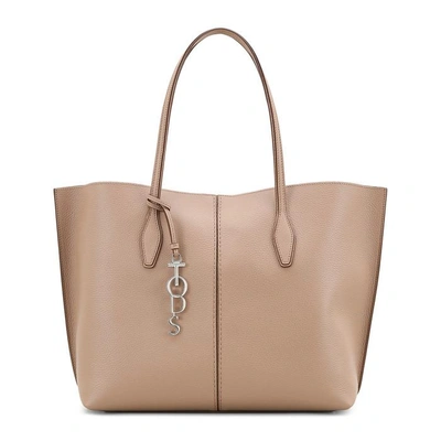 Shop Tod's Joy Bag Large In Brown