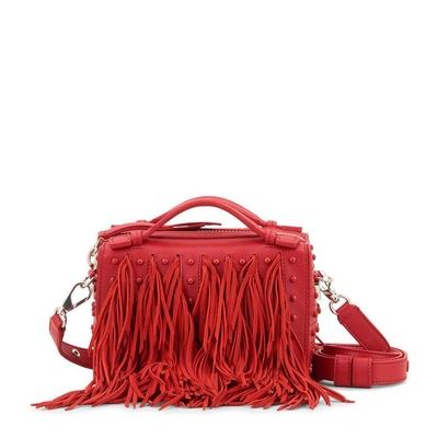 Shop Tod's Gommino Bag Micro In Red