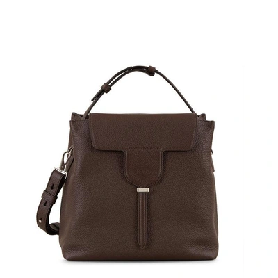 Shop Tod's Joy Bag Small In Brown