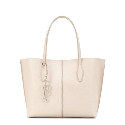 Shop Tod's Joy Bag Medium In Off White