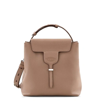 Shop Tod's Joy Bag Small In Brown