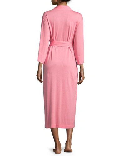 Natori 'shangri-la' Robe In Heather Grey