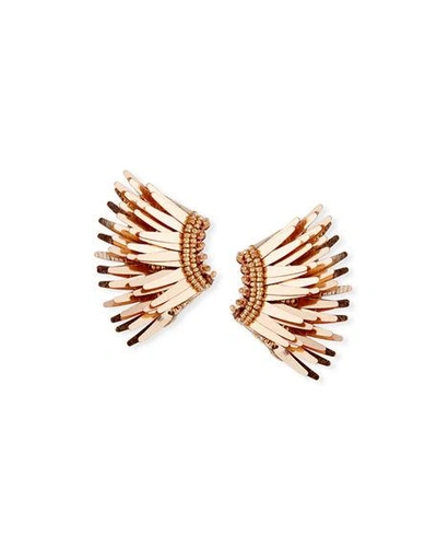Shop Mignonne Gavigan Mini Madeline Statement Earrings In Blush