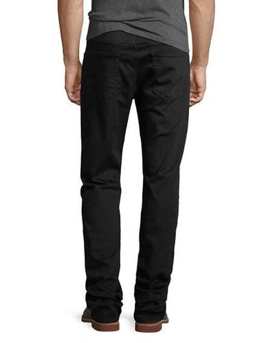 Shop 7 For All Mankind Men's Luxe Sport: Slimmy 5-pocket Pants In Blk Black