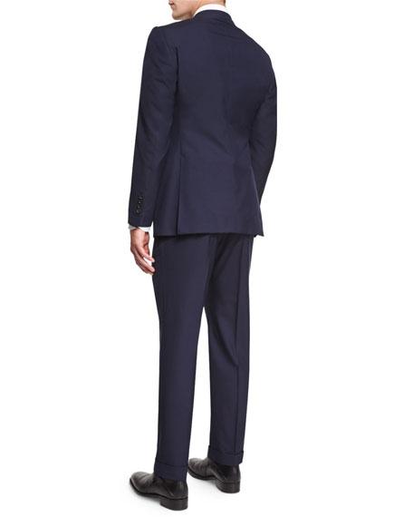 Tom Ford O'connor Base Plain-weave Sharkskin Two-piece Suit, Bright ...