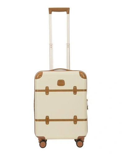 Shop Bric's Bellagio 21" Spinner Luggage In Cream