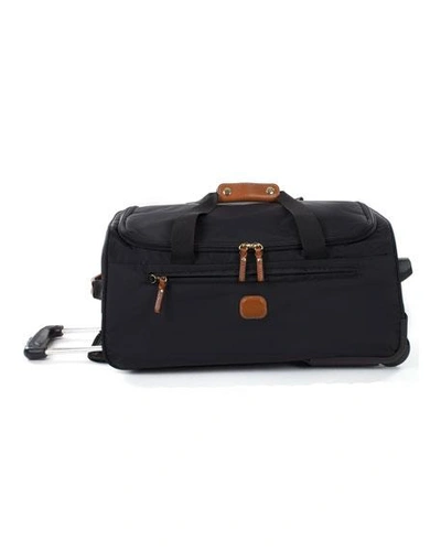 Shop Bric's X-bag 21" Carry-on Rolling Duffel Luggage In Black