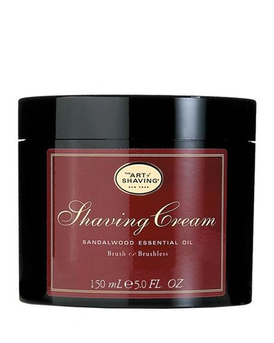 Shop The Art Of Shaving 5 Oz. The Sandalwood Shaving Cream In Brown