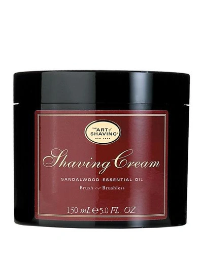 The Art Of Shaving 5 Oz. The Sandalwood Shaving Cream In Brown