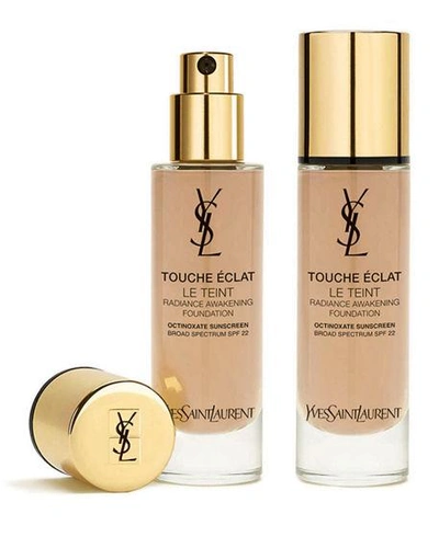 Shop Saint Laurent Touche Eclat Le Teint Radiance Awakening Foundation Spf 22, 1 Oz. In B50 Honey