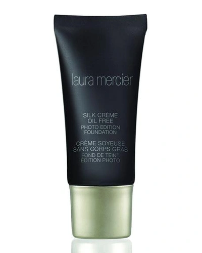 Shop Laura Mercier 1 Oz. Silk Creme Oil Free Photo Edition Foundation In Ecru