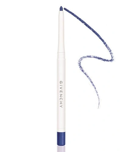 Givenchy Khol Couture Waterproof Retractable Eyeliner 04 Cobalt 0.01 oz/ 0.3 G In Cobalt