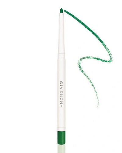 Givenchy Khol Couture Waterproof Retractable Eyeliner 05 Jade 0.01 oz/ 0.3 G In Jade