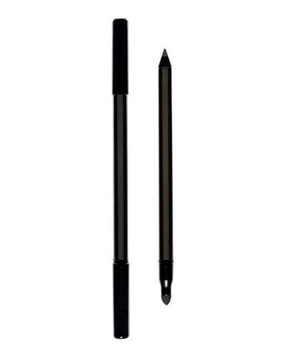 Shop Giorgio Armani Waterproof Eyeliner Pencil In 1- Black