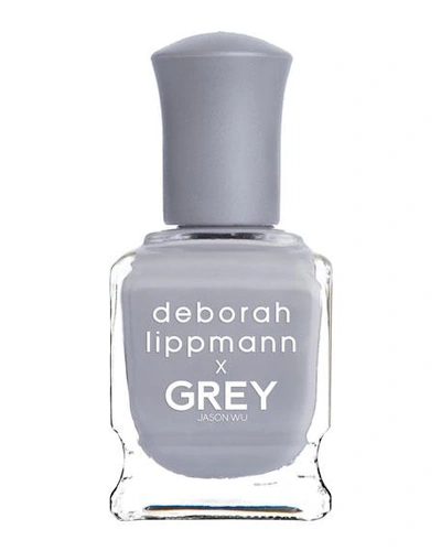 Shop Deborah Lippmann Grey Day Gel Lab Pro Nail Polish In Gray