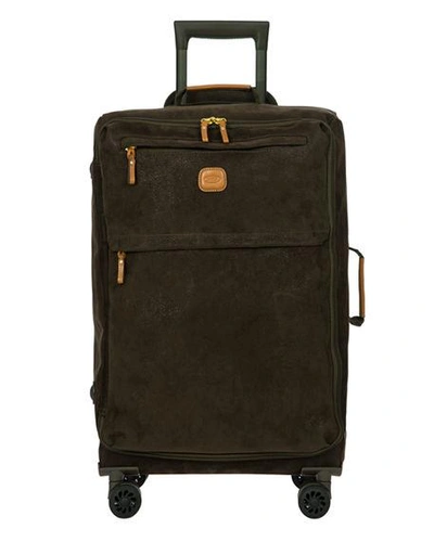 Shop Bric's Life Tropea 25" Spinner Luggage In Olive