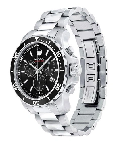 Shop Movado Series 800 Chronograph Watch, Gray/black