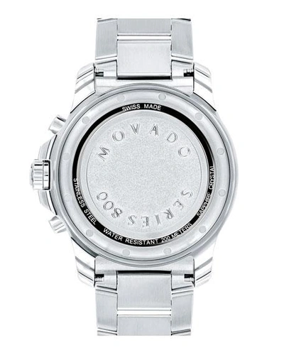 Shop Movado Series 800 Chronograph Watch, Gray/blue