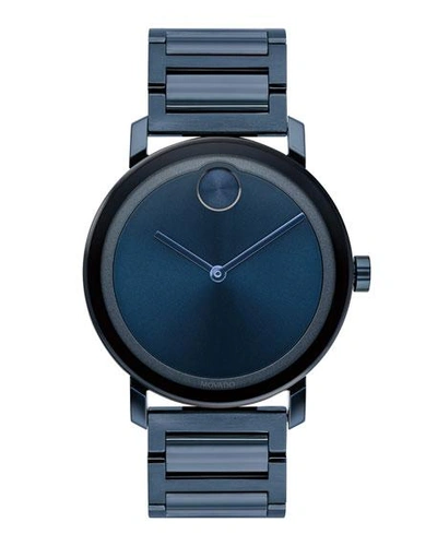 Shop Movado Men's 40mm Bold Evolution Watch, Blue