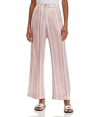 Shop Show Me Your Mumu Kensington Silk Pants In Slipper Stripe Sheen