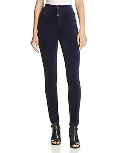 Shop J Brand Natasha Super Skinny Velvet Jeans In Night Out - 100% Exclusive