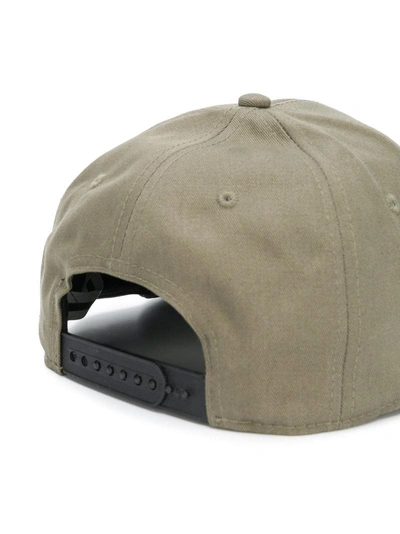 Shop Mcq By Alexander Mcqueen Patch Embellished Cap In Green