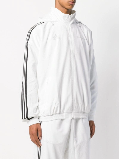 Gosha Rubchinskiy Adidas Woven Jacket In White | ModeSens