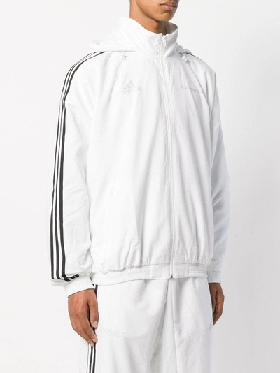 Gosha Rubchinskiy Adidas Woven Jacket In White
