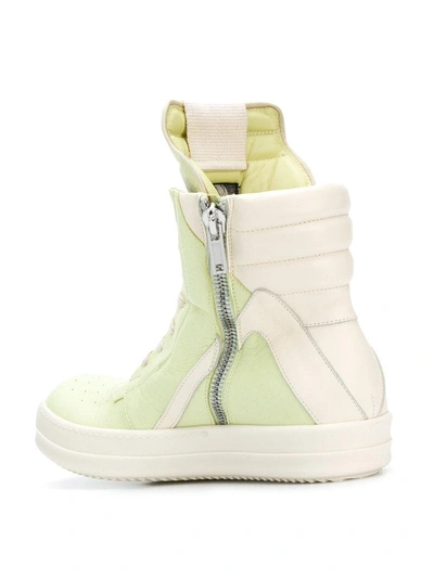 Shop Rick Owens Geobaskets Sneakers - Green