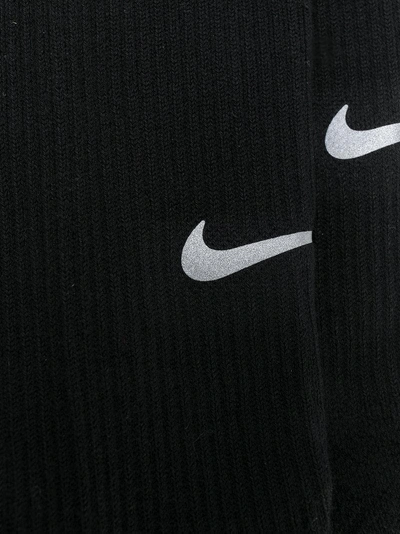 Shop Nike Logo Socks - Black