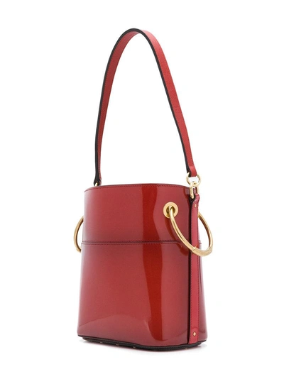 Shop Chloé Roy Bucket Bag - Red