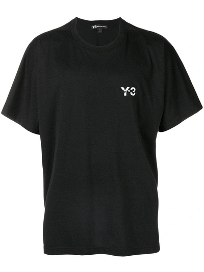 Shop Y-3 Regular T-shirt In Black