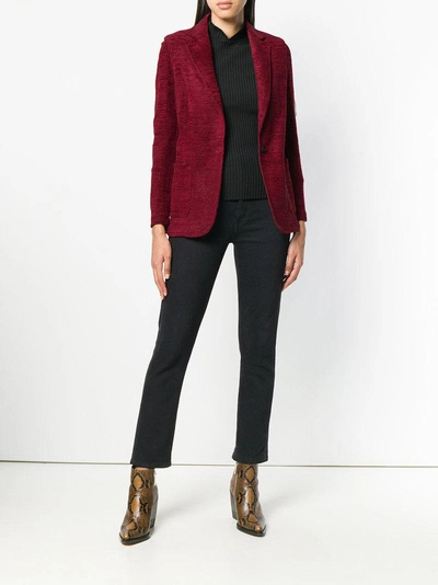Shop T-jacket T Jacket Classic Fitted Blazer - Red