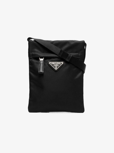 Shop Prada Black Small Nylon Cross-body Bag