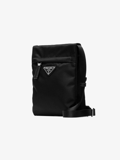 Shop Prada Black Small Nylon Cross-body Bag