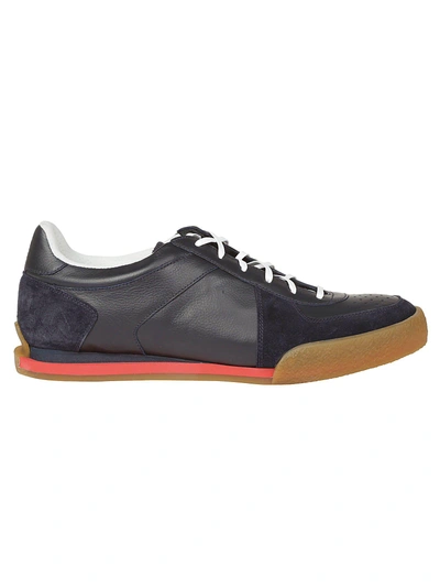 Shop Givenchy Set3 Tennis Sneakers In Navy/red