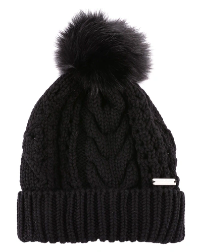 Shop Woolrich Wool Hat In Black