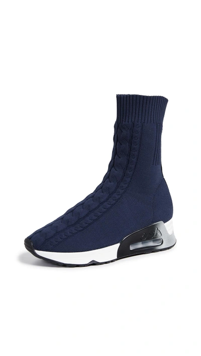 Shop Ash Liv Sneaker In Navy