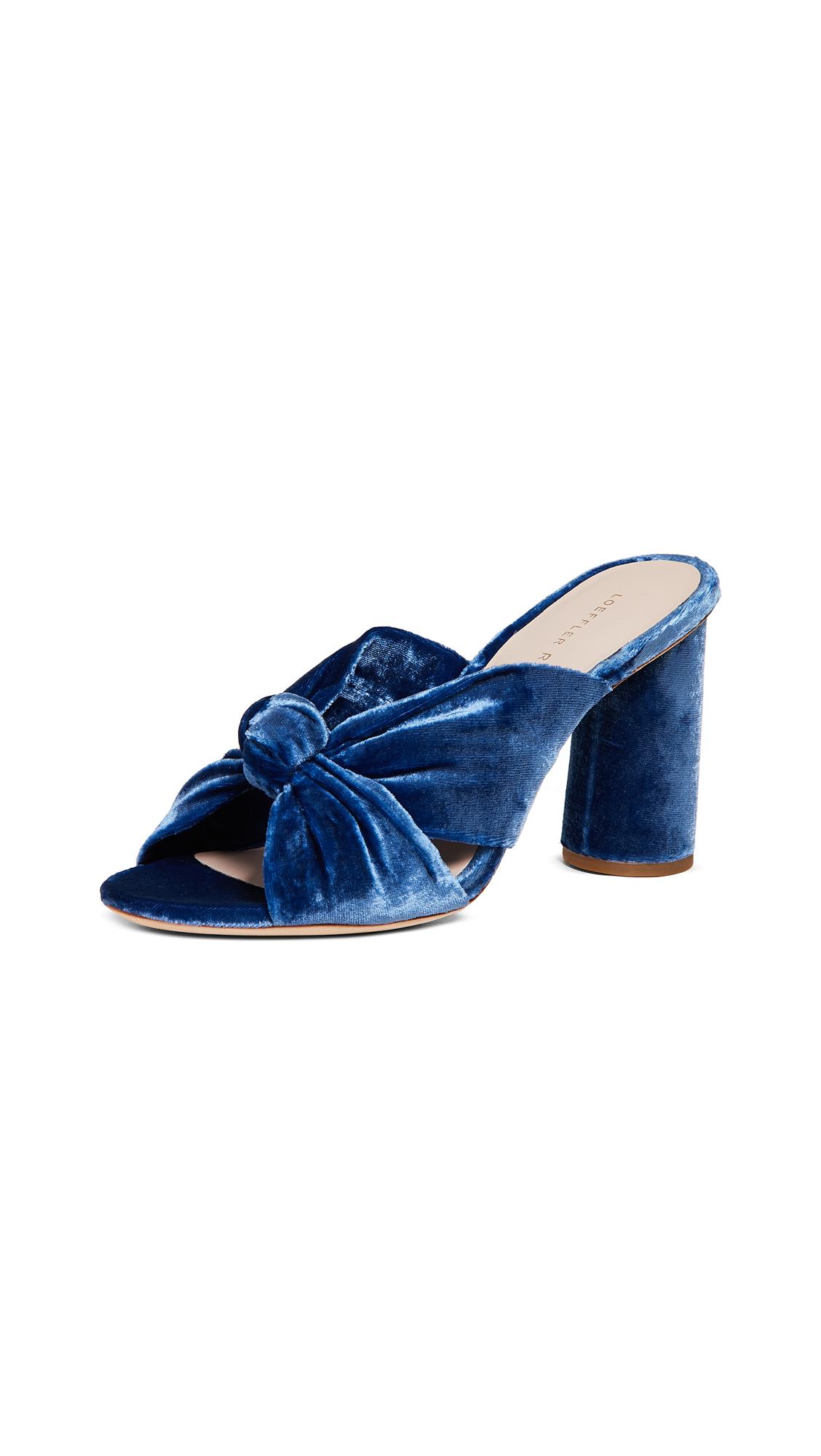 coco high heel knot mule