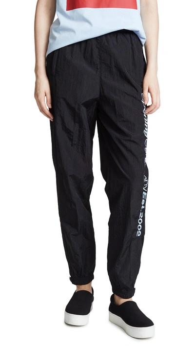 Shop Opening Ceremony Crinkle Jogger Pants In Black