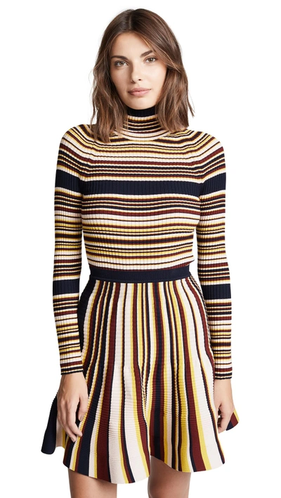 Shop Pepa Pombo Euston Turtleneck Sweater In Multi