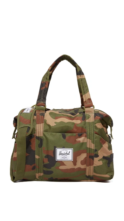 Shop Herschel Supply Co Strand Sprout Diaper Bag In Woodland Camo