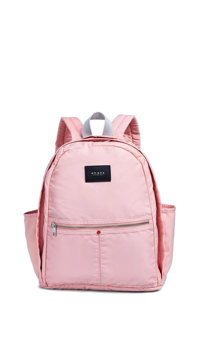 Shop State Kent Backpack In Coral/almond
