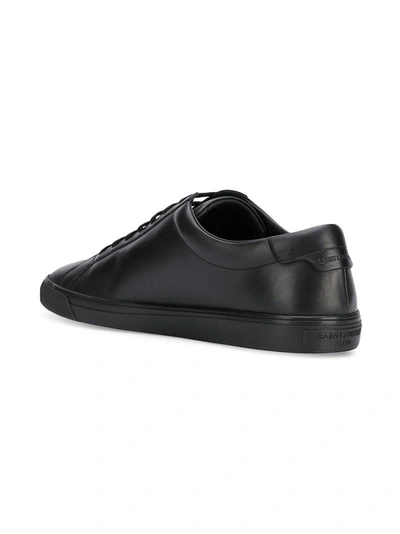 Shop Saint Laurent Andy Sneakers - Black