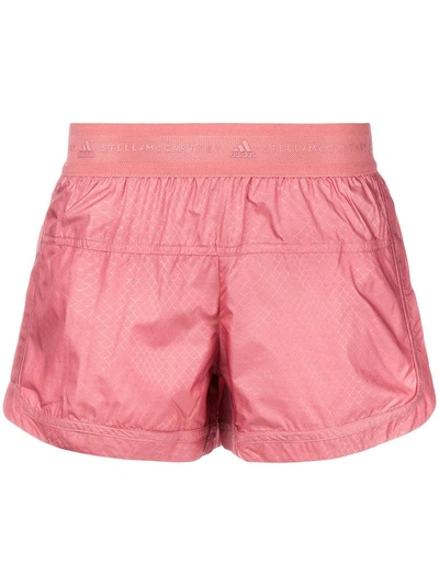 Shop Adidas By Stella Mccartney Running Shorts - Pink