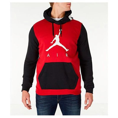 Nike Men's Jordan Sportswear Air Jumpman Gfx Hoodie, Red | ModeSens